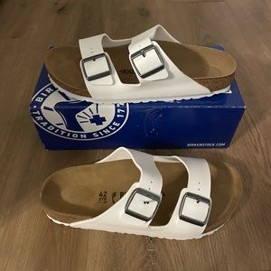 Birkenstock Arizona BS White L11/M9 Narrow